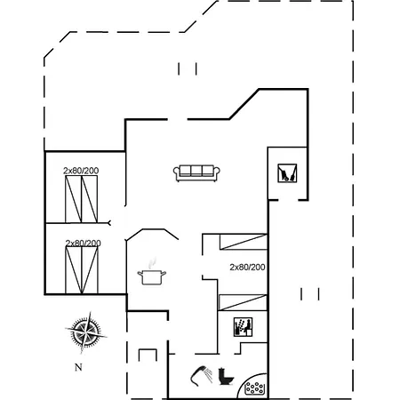 Emelie - 200m From The Sea In Western Jutland By Interhome Feriehus Bjerregård